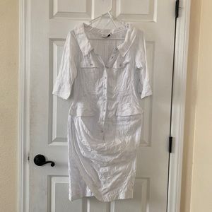 Byron Lars white dress